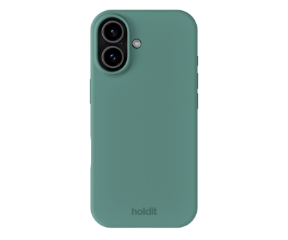 Etui do telefonów Holdit Silicone Case iPhone 17 Moss Green